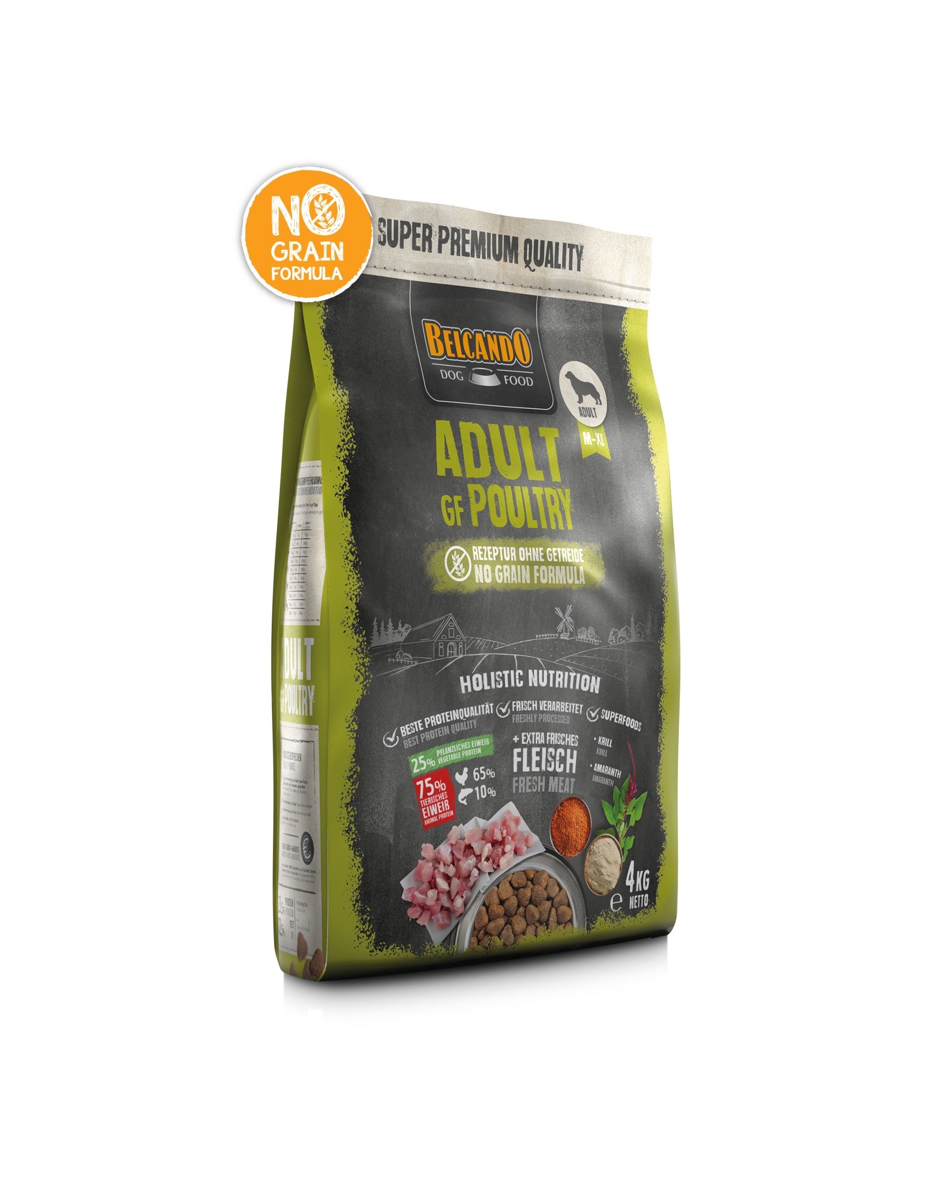 BELCANDO ADULT GRAIN FREE POULTRY 4kg